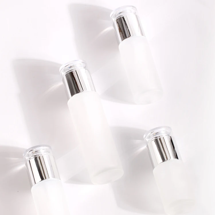 Glass Sub Bottle Portable Soap Dispensers 2pcs Travel Sub-bottle Set Cosmetic Sub Zero Water Bottles Lotion Emulsion Cream