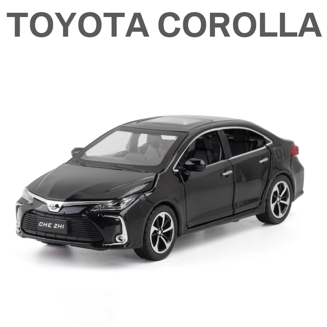 1:32 Toyota Corolla Alloy Car Die Cast Toy Car Model Sound and Light Children's Toy Collectibles Birthday gift 5