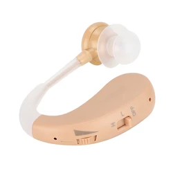 Elderly Rechargeable Hearing Aid Digital Ear Sound Amplifier Deaf Assistance Adjustable Wireless Hearing Aid US Plug 100-240V