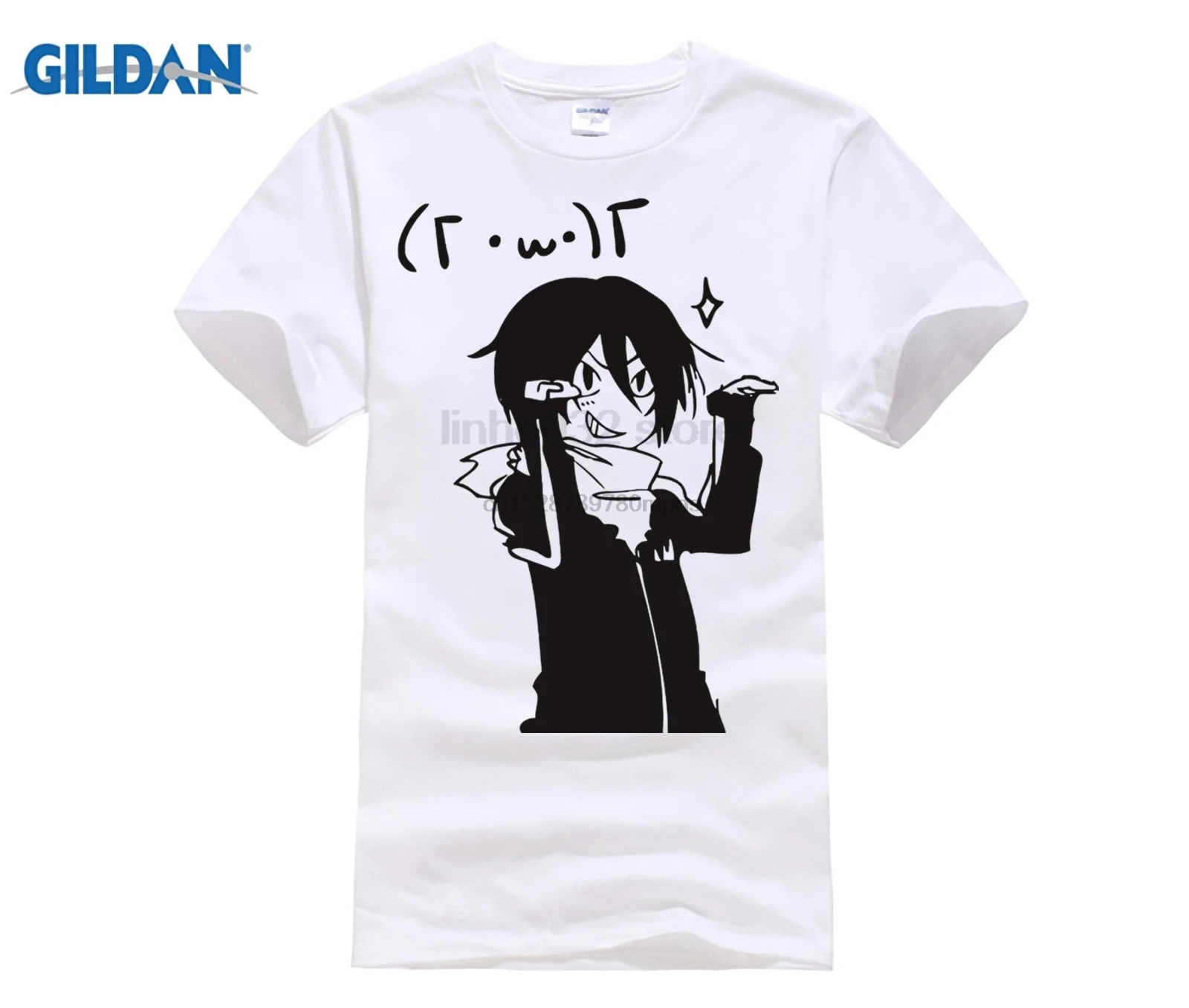 

DILDAN Hot Noragami T Shirt Aragoto T-shirt Breathability Anime Yato Kami Cosplay Cotton Short Sleeve Tees