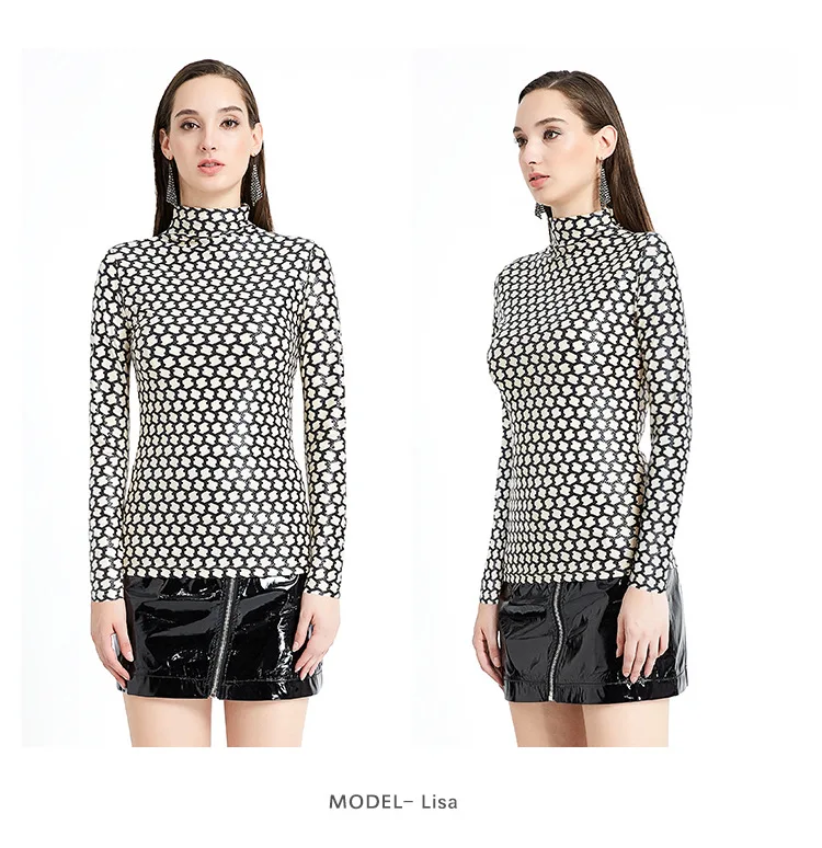 AH11155, модные женские Топы И Футболки,, Подиумные, Роскошные, известный бренд, Европейский дизайн, вечерние, стильные футболки, женская одежда