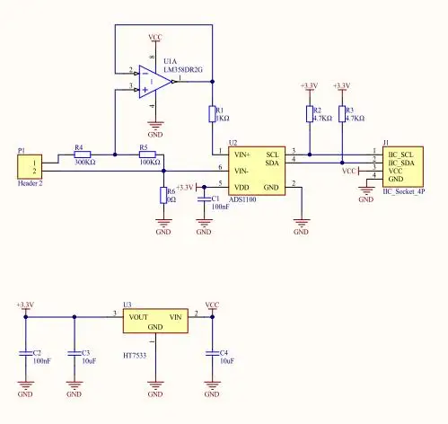 M5Stack официальный блоком АЦП 16 бит I2C GROVE ADS1100 модуль 0 до 12 V аналого-цифровой преобразователь развитию