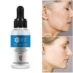Liusheng Пептидная эссенция увлажняющий против морщин антивозрастной крем для очищения пор носа Сыворотка для лица