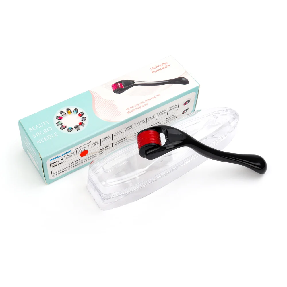 DRS 540 микро иглы Derma Roller 0 2/0 25/0 3 мм титановые Mezoroller Dr Pen для ухода за кожей ручка