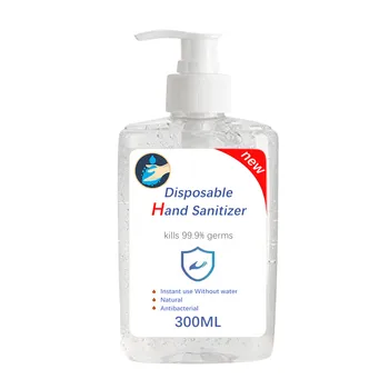 

Disposable Hand Sanitizer Long-Lasting Speed Dry Hand Lotion Disposable 300ML Hands-Free Water Disinfecting Hand Wash Gel XJ12