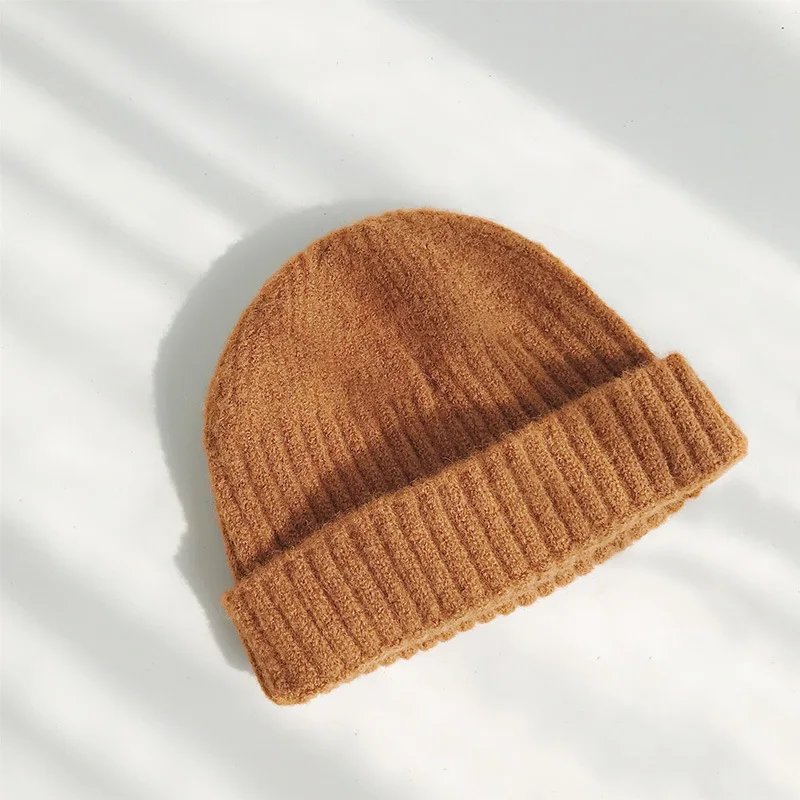 Зимняя женская шапка для мужчин Skuiless Beanies, шапки с косичками, теплые мужские хип-хоп однотонные кепки без полей, шапка для мужчин и женщин, шапка помещика