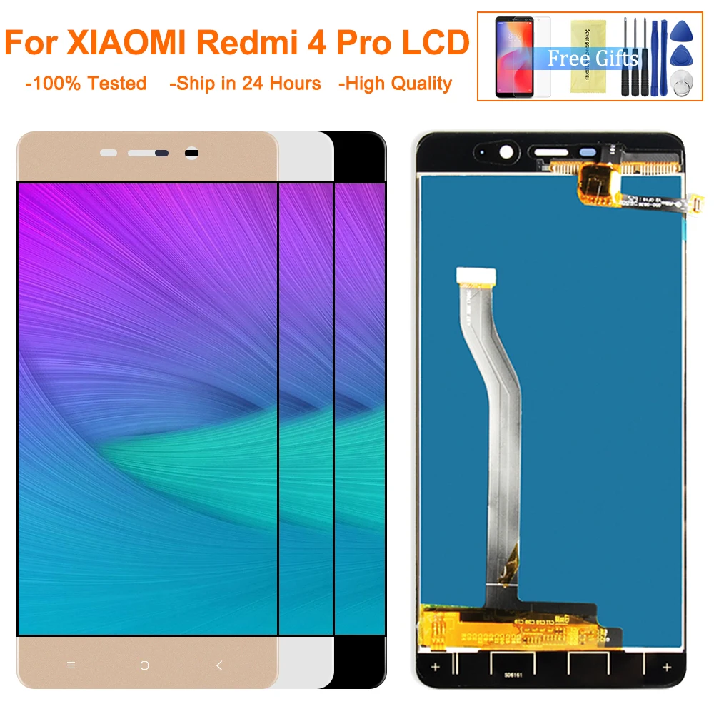5 0 дюйма для Xiaomi Redmi 4 Pro ЖК дисплей + сенсорный экран дигитайзер сенсор сборки