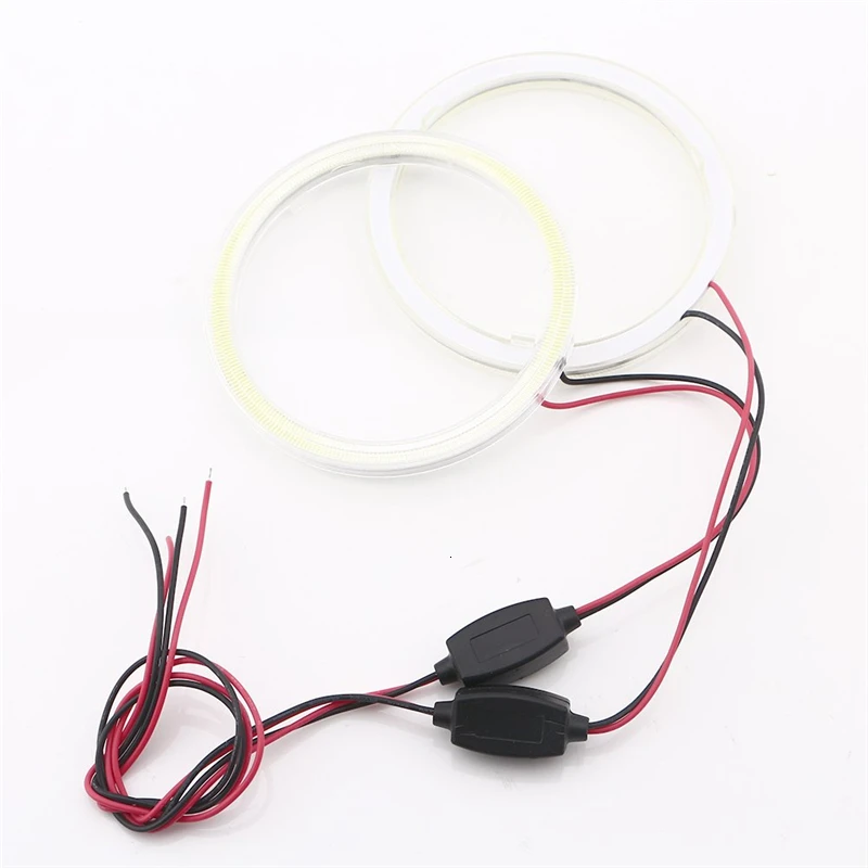 2Pcs Car Angel Eyes Lights 12V 24V Auto Daytime Running Headlight Lamp COB Halo DRL Bulbs 60MM 70MM 80MM 90MM 100MM 110MM 120MM 2Pcs Car Angel Eyes Lights 12V 24V Auto Daytime Running Headlight Lamp COB Halo DRL Bulbs 60MM 70MM 80MM 90MM 100MM 110MM 120MM
