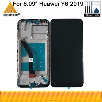 

6.09"Original Axisinternational For Huawei Y6 2019 Y6 Prime 2019 Y6 Pro 2019 LCD Display Screen With Frame+Touch Panel Digitizer