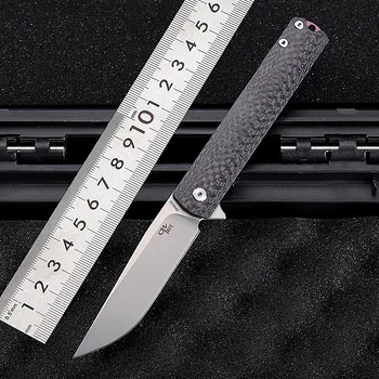 

2020 New M390 Powder Steel Outdoor Survival Camping Folding Knife Carbon Fiber Ball Bearing Tactical Hunting Knives EDC Tools