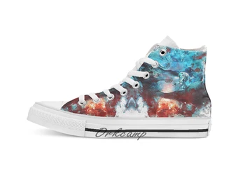 

Subnautica Custom Casual High Top lace-up Canvas shoes sneakers Drop shipping