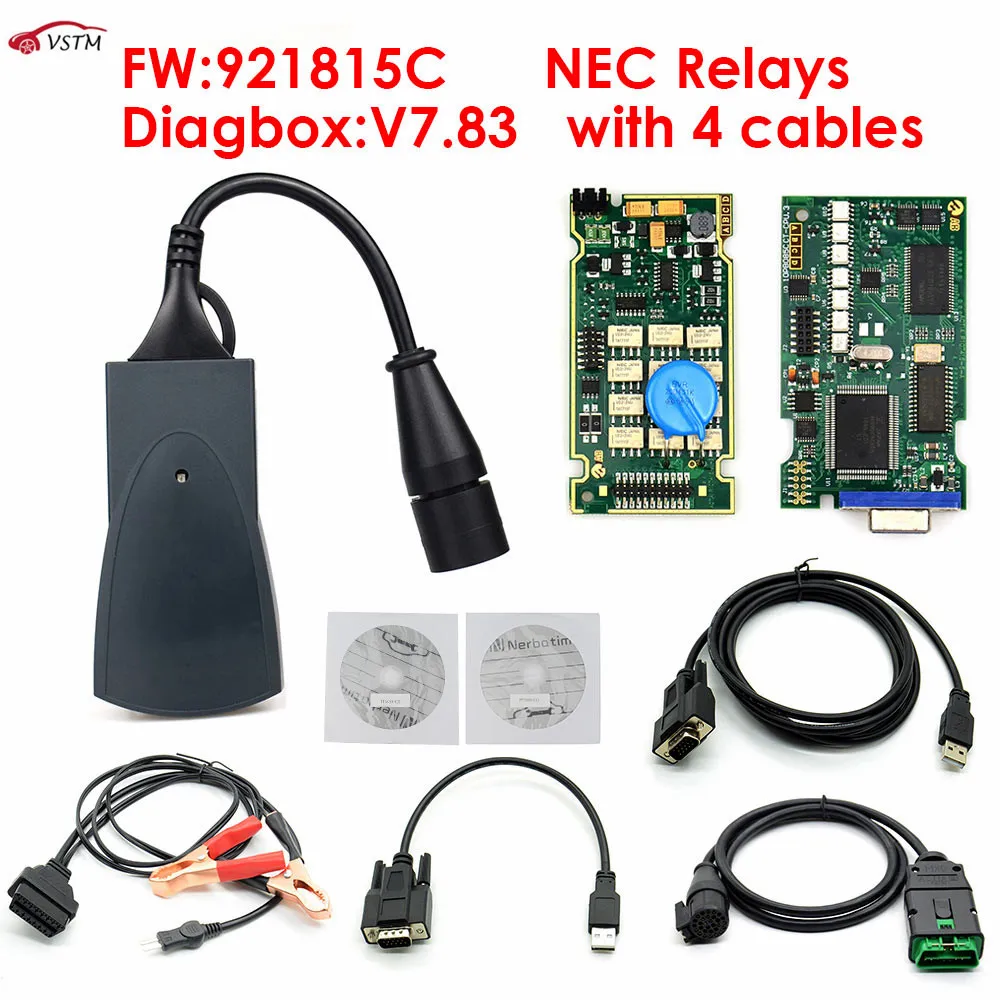 Lexia 3 PP2000 Full Chip Diagbox V7.83 with Firmware 921815C Lexia3 V48/V25 For Citroen for Pe-ugeot OBDII diagnostic-tool | Автомобили и
