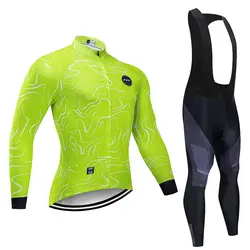2019 NW POE Новый Трикотажный костюм с длинными рукавами, высококачественный осенний костюм для велоспорта, костюм для горного велосипеда и