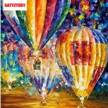 GATYZTORY, 3D алмазная живопись, полная квадратная дрель, сделай сам, домашний декор, ремесло, стразы, мозаичная картина, на заказ, настенное искусство, воздушные шары