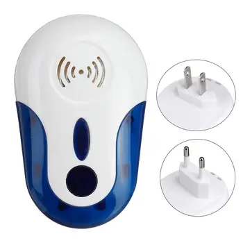 

Indoor Ultrasonic Pest Repeller Pest Control Flies Mouse Insects Bees Ants Repeller EU/US Plug Electronic Mosquito Repellent