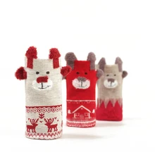 Женские рождественские носки, зимние теплые милые Рождественские сувениры, стерео рождественские носки, удобные и теплые женские носки