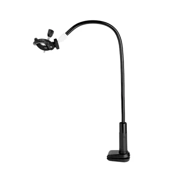 

360 Degrees Rotatable Hands-Free Hair Dryer Stand Three-jaw Bracket Grooming Table Hair Dryer Clip Holder