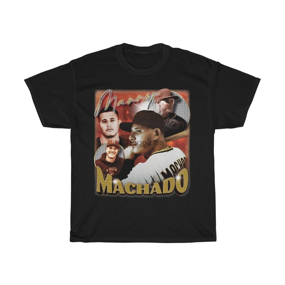Manny Machado-Винтажный стиль Rap Tee | Мужская одежда