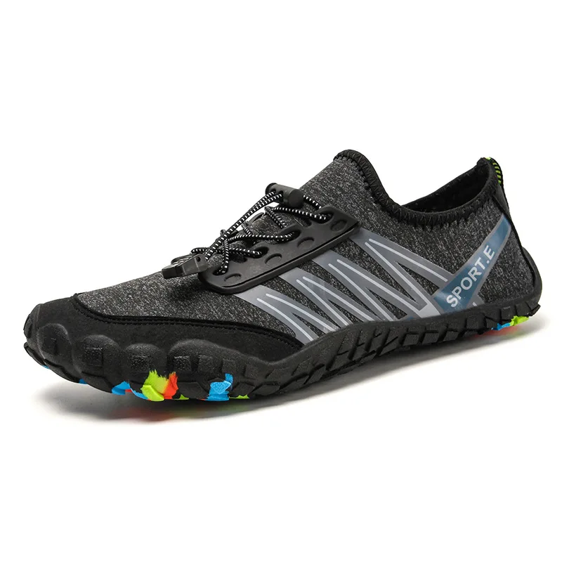 

Water Shoes Men Summer Breathable Aqua Shoes Rubber Upstream Shoes Woman Beach Sandals Diving Swimming women