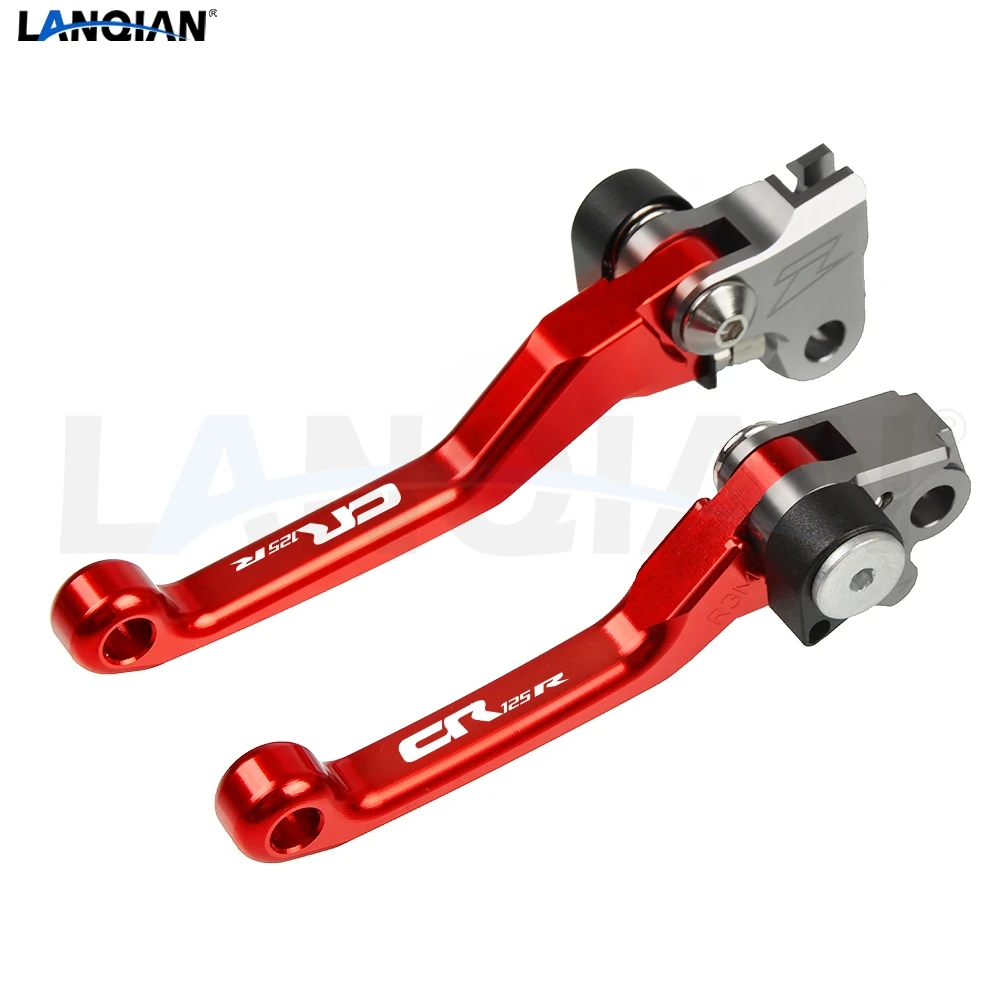 Для Honda CR125R Dirt Bike Pivot рычаг тормоза сцепления Рычаг CR125R 1992-2007 2002 2003 2004 2005 2006 аксессуары для мотоциклов - Цвет: Red CR125R