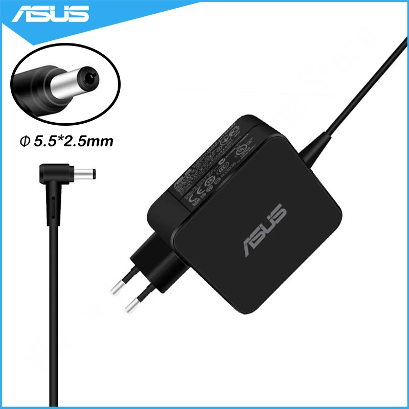 Зарядное устройство для ноутбука Asus U52F U57A S46CA S56C S56CA R510C X54C X55A X55C X75A F551M F555 19 в 5 А 45 Вт