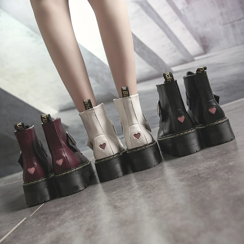 Женская зимняя обувь сапоги Женская Зимняя обувь женские сапоги ботинки martin Женские ботильоны; кожаные туфли; Bota Для женщин пинетки Mujer AC-37