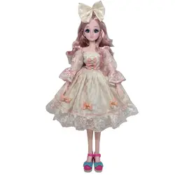 Новинка 60 см BJD кукла с принцессой Одежда Аксессуары 21 подвижные шарнирные куклы вечерние платья Игрушки для девочек подарок