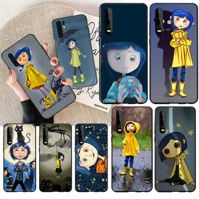 PENGHUWAN cartoon girl Coraline Vintage Newly Arrived Cell Phone Case for Huawei P30 P20 Mate 20 Pro Lite Smart Y9 prime 2019 | Мобильные