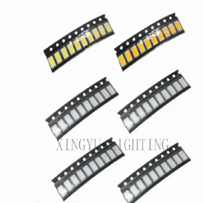 100PCS SMD LED 2835 3030 Chip 0.5W 1W 3V 6V 4000K White warm RED BLUE YELLOW PINK Ultra Bright LED Light smd Emitting Diode Lamp