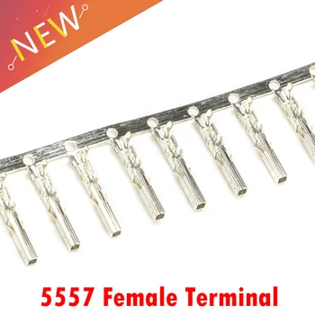 

100pcs/Lot 4.2mm 5557 Series Female Terminal Pins for PC ATX/PCI-E/EPS Power Supply Cable.