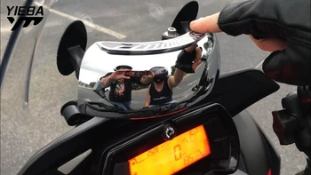 

Motorcycles Accessories 180 Degree Safety Rear View Mirror Blind Spot Mirrors For YAMAHA BMW KTM DUCATI HONDA TRIUMPH SUZUKI