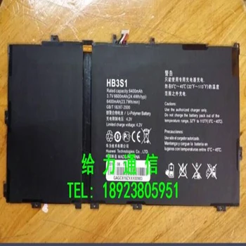 

6400mAh 3.7V Li-ion Tablet PC Battery HB3S1 For Huawei MediaPad 10FHD S10 S101U S101L S102U battery with repairs tools for gift