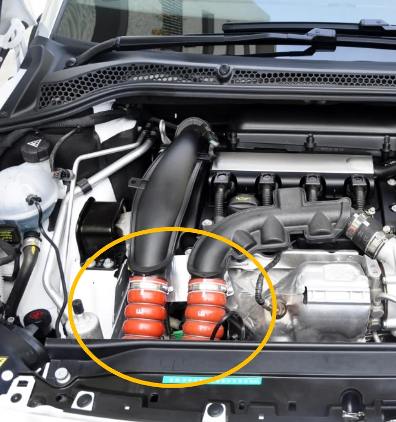 Original new exchanger air tube Turbo intercooler tube 1440N4 1440N5 for Peugeot 2008 308 408 3008 508 207 Citroen C4 C5 DS4 DS5