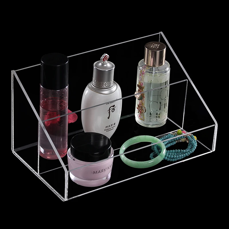 Акриловый прозрачный органайзер для макияжа, коробка для хранения маски, держатель для маски, подставка для ювелирных изделий, чехол для демонстрации маски