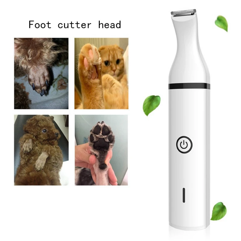 Pet Nail Clipper Hair Clipper Rechargeable Shaver Cat Dog Hair Trimmer Grooming Machine Styling Carved Cutter Grooming Tool
