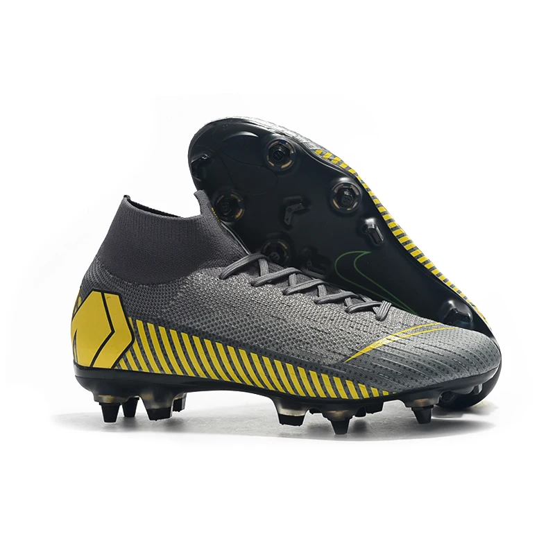 NIKE Mercurial Superfly VI Elite SG AC футбольные бутсы для мужчин Спорт на открытом воздухе
