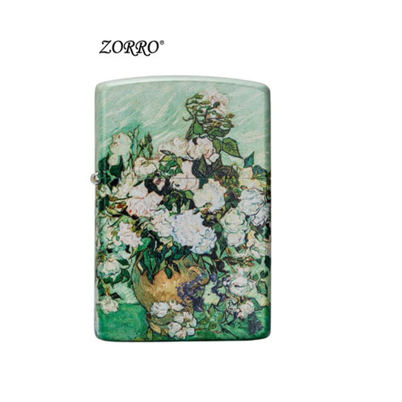 Зажигалки не Zippogadgets для мужчин мужские подарки зажигалка зажигалки латунь ветрозащитная зажигалка - Цвет: ZT-111Rose