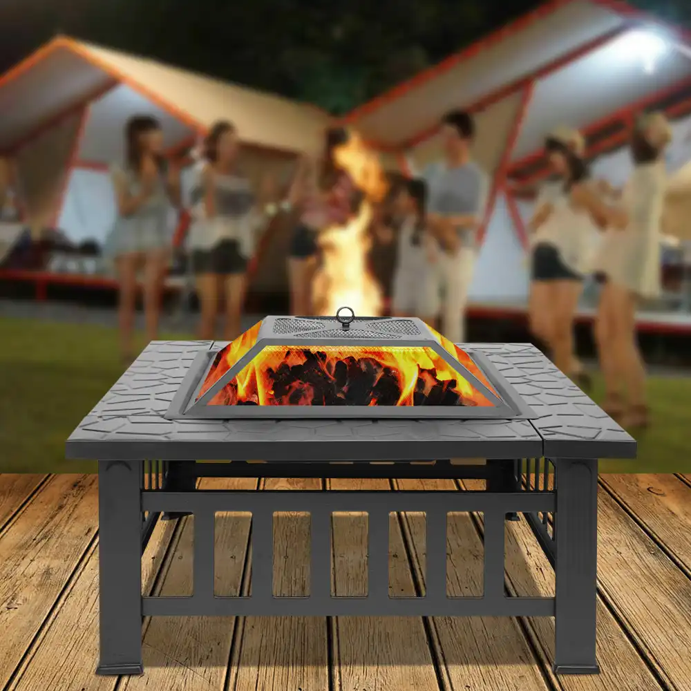 Outdoor Brazie Fire Place Burner Fire Pit Portable Metal Fire Bowl