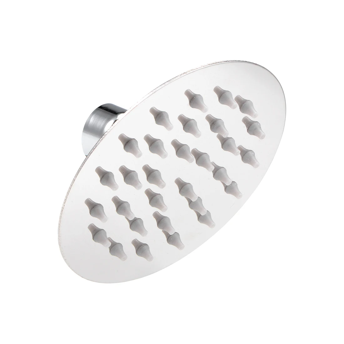 uxcell High Pressure Shower Head 100mm 4" Rain Shower Head 360 Degree Adjustable G1/2 Stainless Steel Rainfall Shower Head
