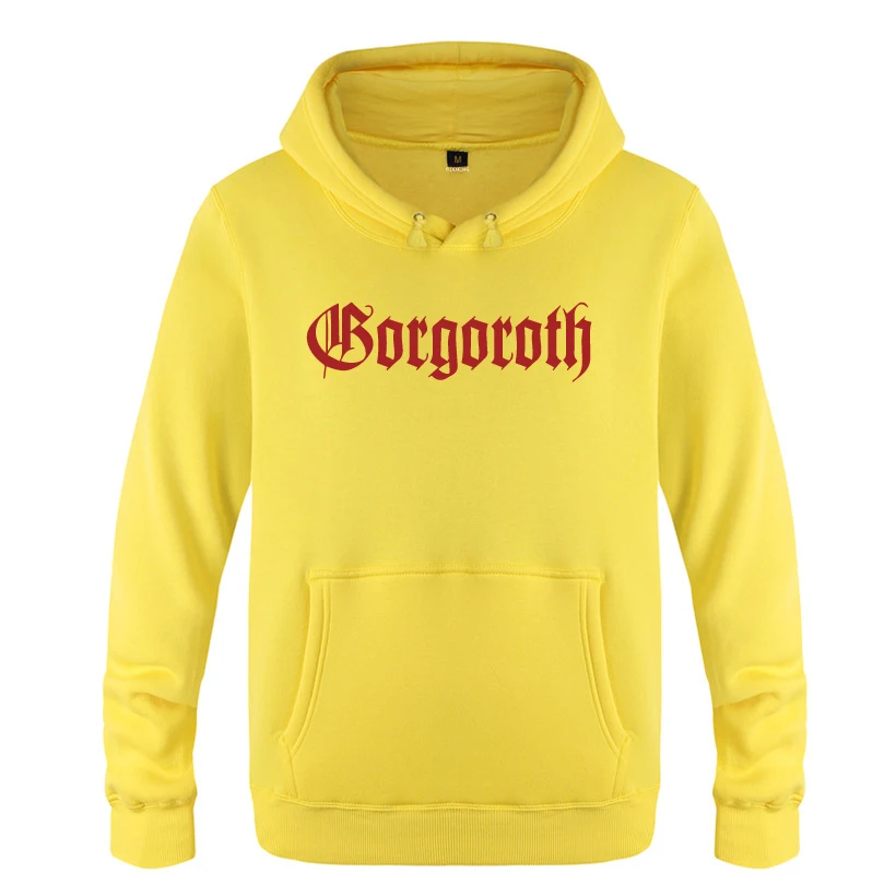Gorgoroth Сумерки идолов толстовки для любителей музыки мужские с капюшоном флисовый пуловер толстовки - Цвет: HUAY HOT