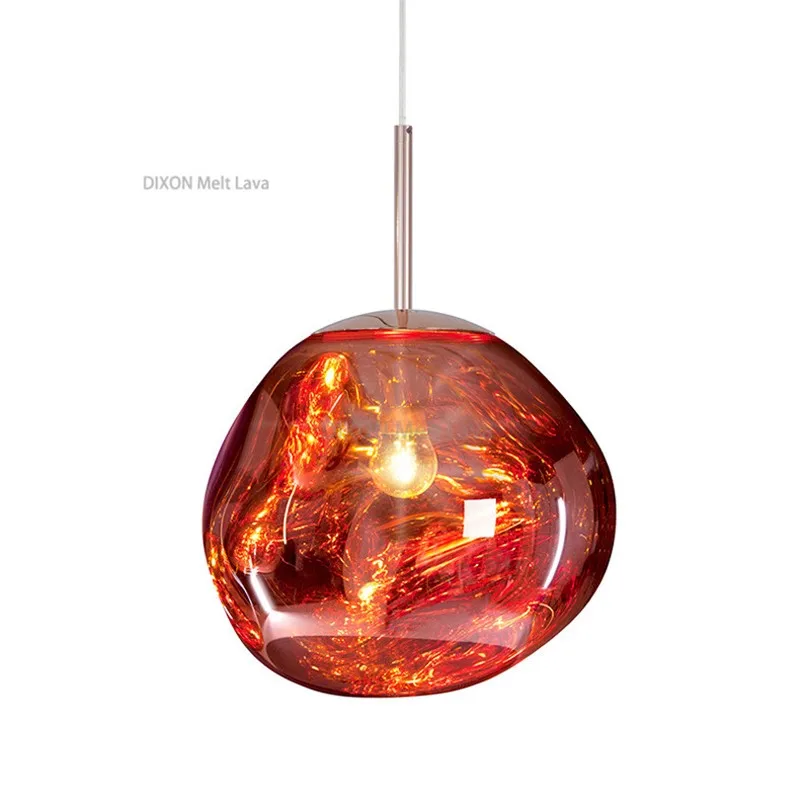 Современный DIXON Melt Lava подвесные светильники светодиодный подвесной светильник винтажный стеклянный подвесной светильник для гостиной спальни ресторана стеклянные светильники