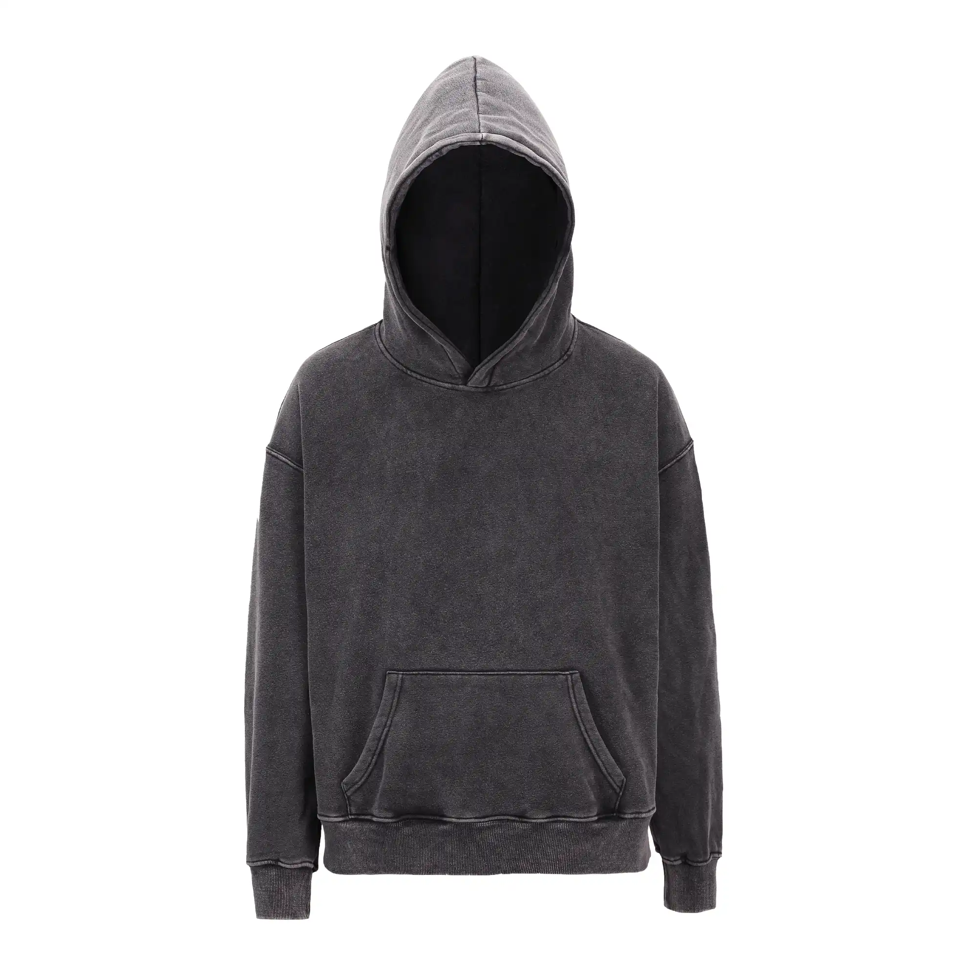 plain black oversized hoodie