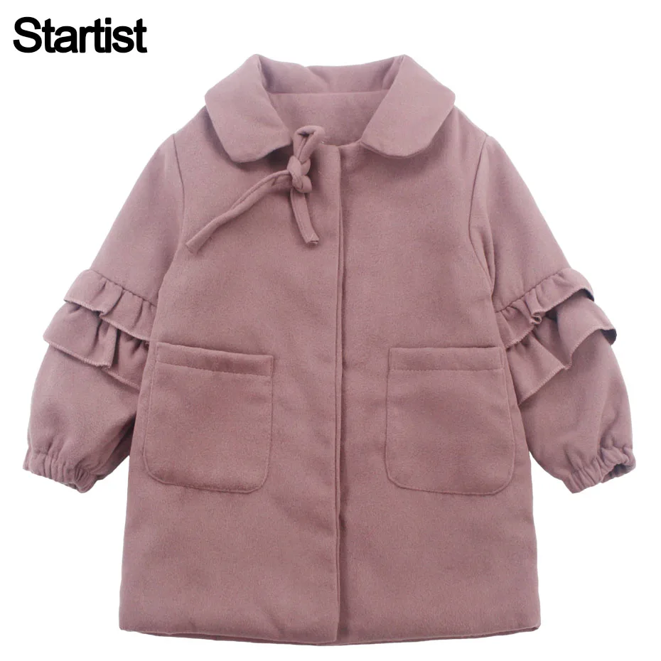 

Jacket For Girls Solid Coat Outerwear Girl Thick Warm Children's Jacket Autumn Winter Children's Costumes For Girls 6 8 10 12 14