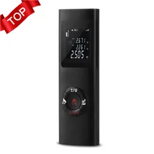 40 м Высокоточный дальномер ультра-мини usb зарядка Карманный дальномер измеритель расстояния тест инструмент ультра мини измерение расстояния