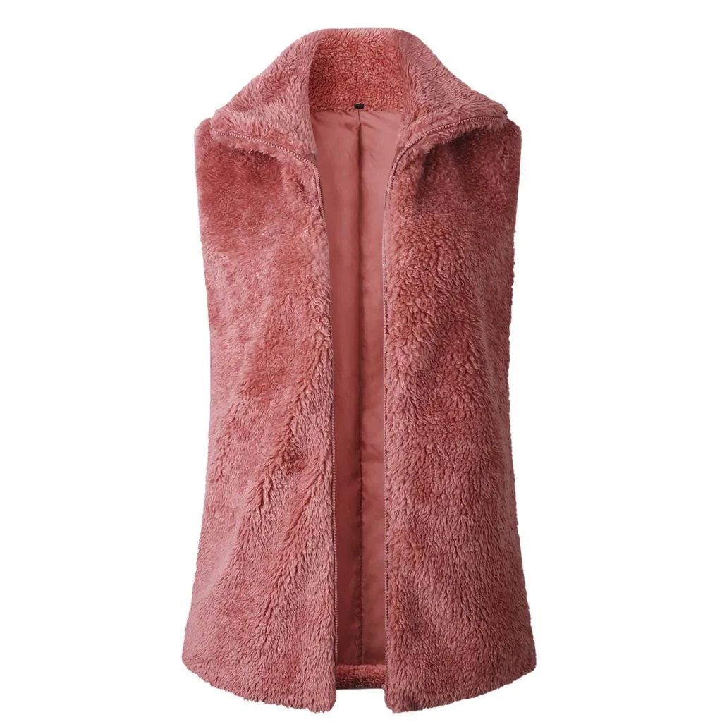 Feitong зимний женский жилет Модный женский жилет без рукавов куртка Осенняя теплая куртка плюс размер женские куртки без рукавов плюс размер