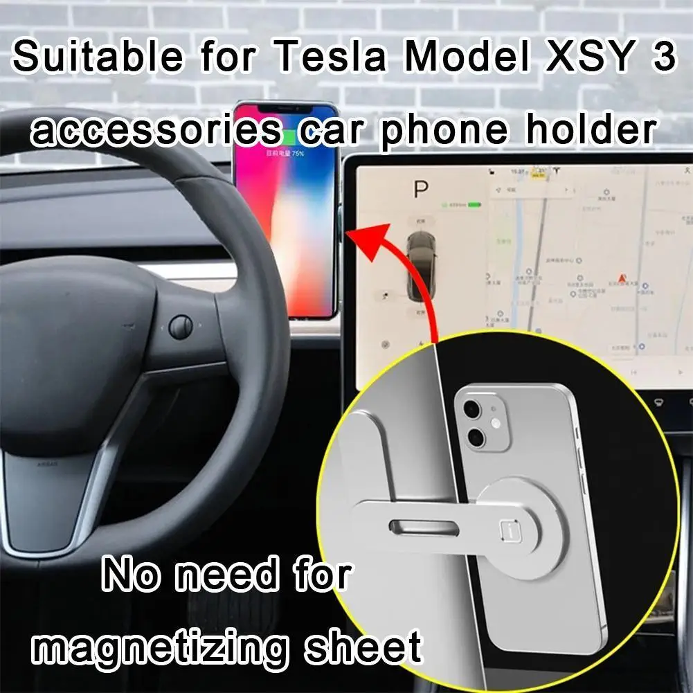 2021 For Tesla Model X S Y 3 Accessories Car Phone Holder Laptop
