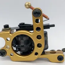 Новинка 10 катушек тату машина maquiagem ружье тату машины тату пистолет стальная тату рамка трость для шейдер для татуажа