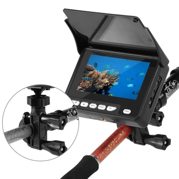 

Portable Underwater Fishing Camera 4.3 Inch Fish Finder Waterproof Night Vision Ice Boat Fishing Camera 20M Cable with Carry Bag