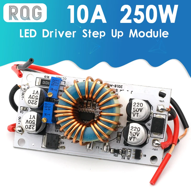 Aluminum plate 250W high power step up constant current voltage LED