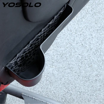 

YOSOLO 2pcs Car Organizer Door Pocket Front For 2011-2018 Jeep Wrangler JK JKU 2/4 Auto Parts Door Storage Boxes Stowing Tidying
